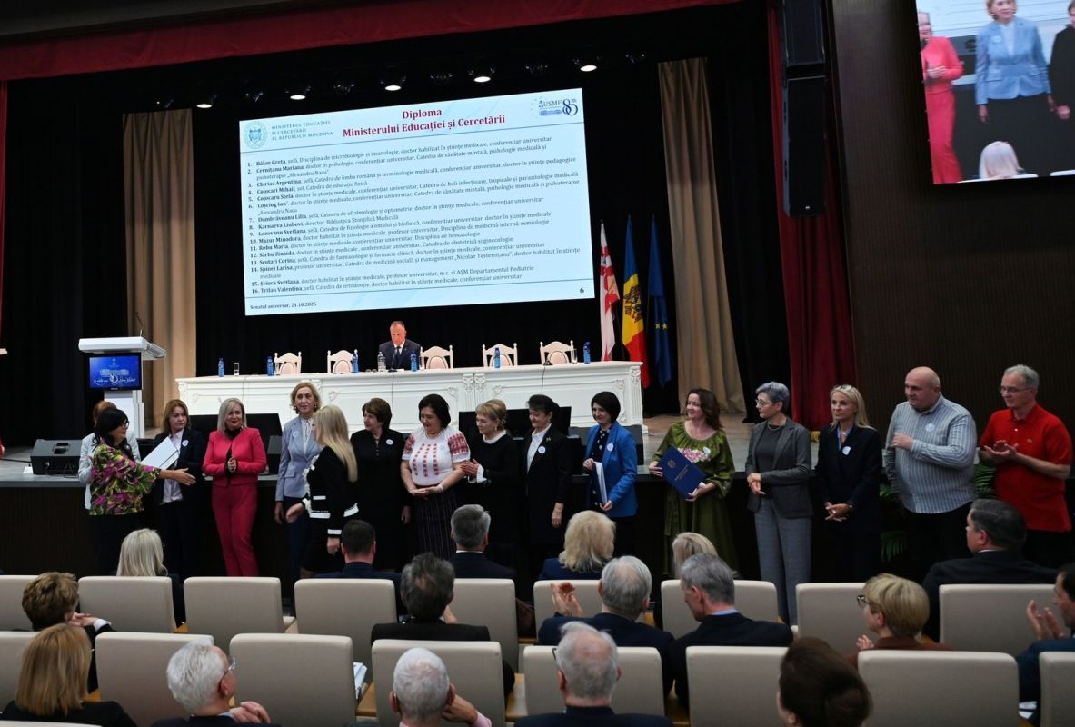 aniversare USMF„Nicolae Testemițanu”